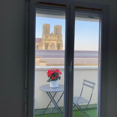 Studio Cosy Vue Cathedrale Reims Luaran gambar