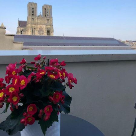 Studio Cosy Vue Cathedrale Reims Luaran gambar